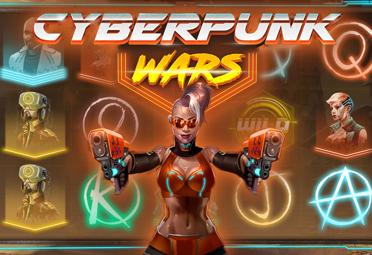 Cyberpunk Wars - Woohoo slot at Casino Vox Casino
