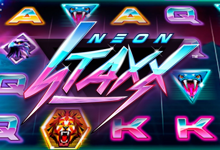 Neon Staxx - NetEnt slot at Casino Vox Casino